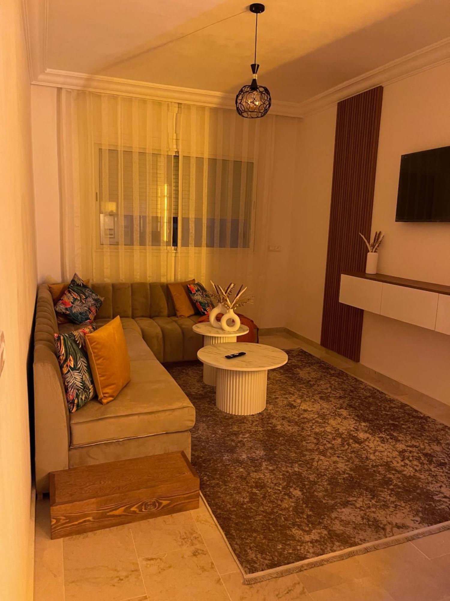 Elegant Appartement Avec Un Acces Piscine Jardin Parking Sous-Sol Et Wifi Haut Debit Fibre Optique Танжер Екстер'єр фото