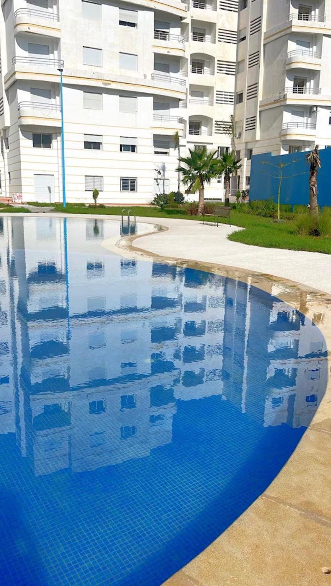 Elegant Appartement Avec Un Acces Piscine Jardin Parking Sous-Sol Et Wifi Haut Debit Fibre Optique Танжер Екстер'єр фото